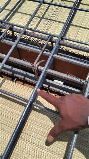 How to Install Roof Slab Reinforcement: Step-by-Step Procedure Rebar Work#construction #beamforming