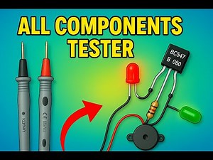 DIY All Components Tester | Test Any Electronic Component Easily