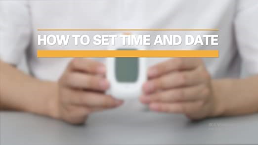 How to set time and date