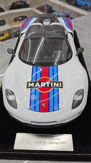 HH Model Porsche 918 Spyder Limited Edition Resin Model 1:8 Collector's Edition#modelcar #porsche #porsche918spyder