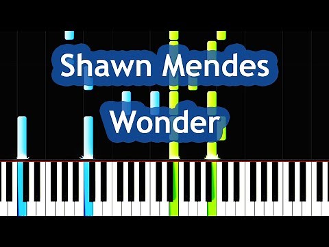 Shawn Mendes - Wonder Piano Tutorial