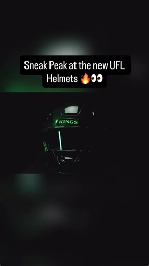 Sneak Peak at the new UFL Helmets 🔥👀 via @ufl | UFLAnalyst