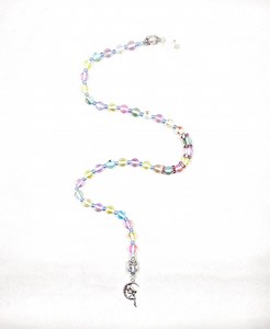 Fae Witch's Ladder - Rainbow Aura Quartz - Fairy Pagan/wiccan Prayer Beads - Etsy UK