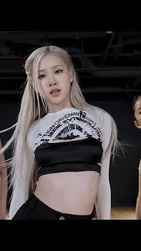 (ROSÉ FANCAM FOCUS) BLACKPINK - 'PINK VENOM' DANCE PRACTICE