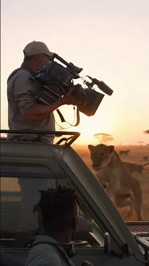 “Lion Attacks Photographer’s Camera on Safari | Real Wildlife Encounter Caught on Film”