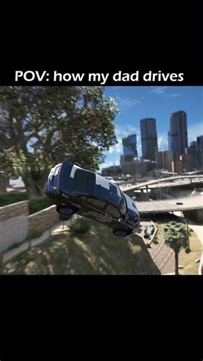 GTA Thug Life Dad💀 #shorts #gta5 #gtastunts