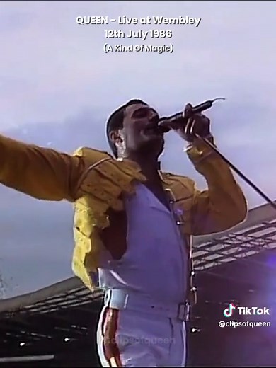 Queen's Iconic Performance of A Kind Of Magic at Wembley
