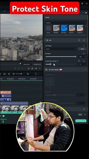 Protect Skin Tone In Filmora 14 | Amazing Features | Filmora 14 Tips and Trick #editingwala90