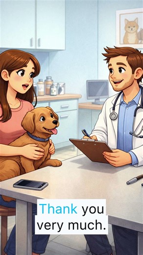 Daily English Conversation | Visiting the Vet #dailyconversation #english