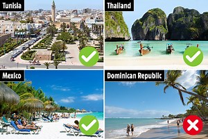 Red list changes - Holidays to Mexico, Thailand and Tunisia back ON
