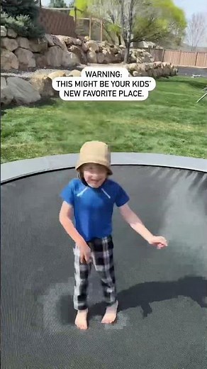 Backyard fun that wears them out—in-ground trampolines your kids will love (and you will too).