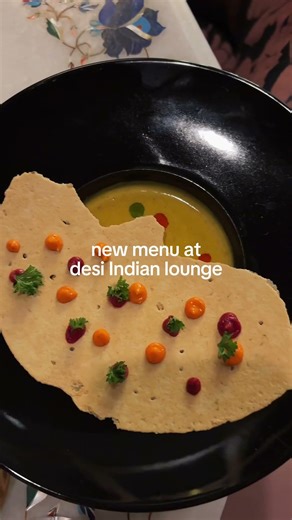 New Menu at Desi Indian Lounge