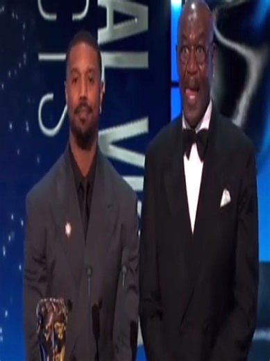 #michaelbjordan and #sinners movie co-star were offensively heckled at #bafta by a man with tourette syndrome 🫣. #hollywood #wow