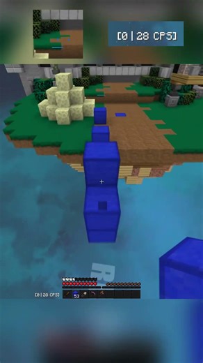Minecraft Speed Telly Bridge Rush in Bedwars #bedwarsspeedrun