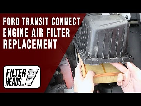 How to Replace Engine Air Filter 2019 Ford Transit Connect 2.0L L4 | AF6938, TA31432