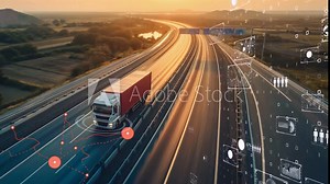 Next-gen supply chain logistics with real-time tracking information visualization