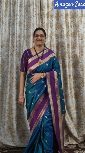 Amazon Saree #missbendefashion #youtubeshorts #ytshorts #subscribe 🥰