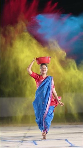 pregnancy Me banai Biggest Rangoli 🥹 #shortvideo