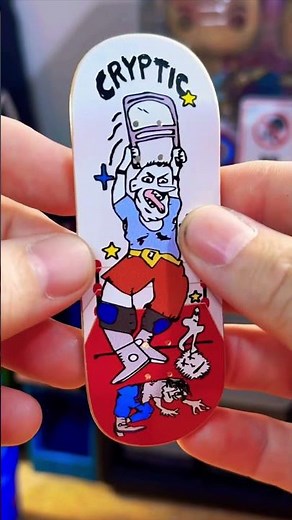 Possibly the coolest fingerboard graphic ever! #fingerboard #skateboarding #techdeck￼