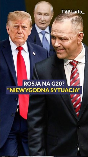 Putin at the G20? "An awkward situation for Nawrocki" #politics #poland #g20 #shorts