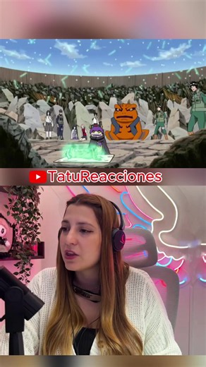 Reacciono a Naruto Shippuden por primera vez 😍 Si te gustaría ver mi reacción completa te invito a mi canal de YouTube TatuReacciones ❤️ Reacciono en Vivo los días MARTES Y VIERNES a las 20hs(Chile) por Twitch 💜 #narutoshippuden #reaction #Anime