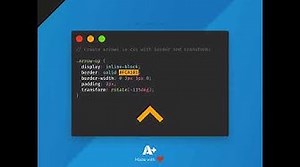 How to Easily Create Arrows in CSS