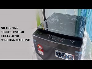 Sharp Top Load Washing Machine ESX958 [ Full Review ] 2023