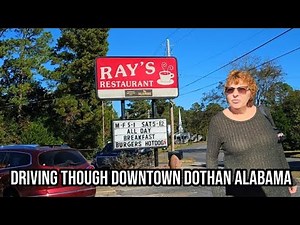 Historic Downtown DOTHAN Alabama 🥜Site Seeing