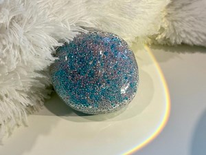 Mermaid Pearl Squishy Ball - Shimmery ASMR Fidget Stress Relief | Handmade - Etsy