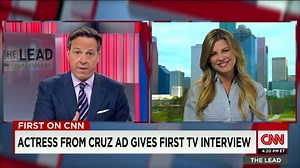 Actress from Cruz ad gives first TV interview