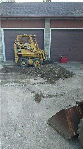 First Time Using Foot Pedal Controls on a John Deere Skid Steer