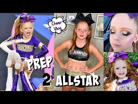 ALLSTAR CHEER TRYOUTS | CHEER VLOG | FROM PREP 2 ALLSTARS!!!