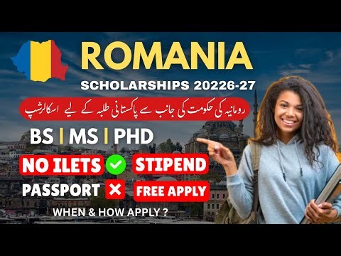Romanian Government Scholarship 2026 🇷🇴 | Fully Funded | Bachelor, Master & PhD