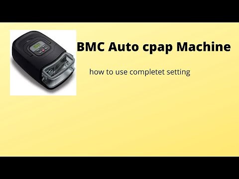 BMC Auto Cpap Machine how to use complete setting detail