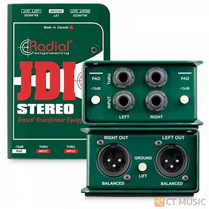 Radial JDI Stereo Jensen Passive DI สต็อกแน่น พร้อมส่ง - CT Music
