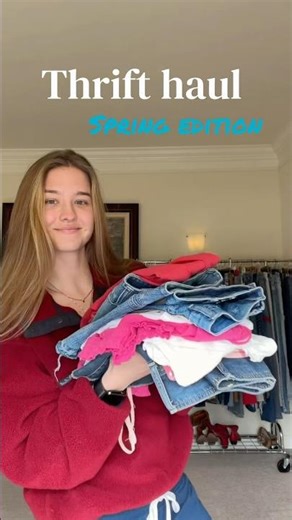 Thrift haul spring edition