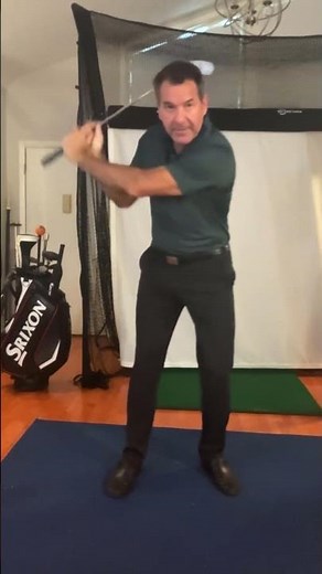 Feeling the weight and counterfall of the golf swing