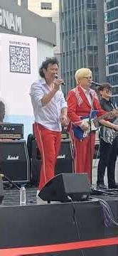 Roar of the Crowd on Stage - Yook Joong-wan Band - Small Concert at Gangnam Square