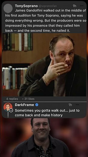 James Gandolfini Almost Lost the Role of Tony Soprano 😮🎭