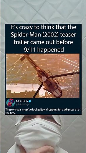 It's crazy to think that the Spider-Man (2002) teaser trailer came out before