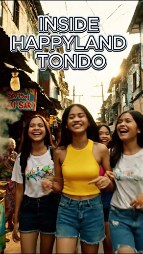 Inside Happy Land Tondo 🇵🇭 Real Life in Manila’s Most Crowded Community #walkingtour #viralvideo