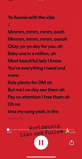 Felony (Lyrics) - Ckay