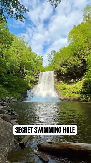 Is this the best hidden swimming hole in Virginia?