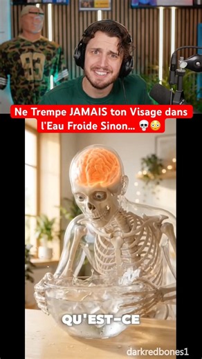 Ne Trempe JAMAIS ton Visage dans l’Eau Froide Sinon… 💀😳