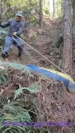 Slope Crop Transport Hack: Using a Raft to Move Harvest Down Hills