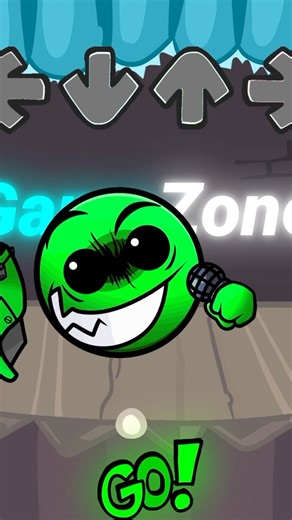 FNF FIRE IN THE HOLE Geometry Dash Playground Test VS Gameplay #shorts