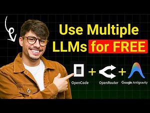 Antigravity: Use Multiple Open Source LLMs for Free (Tutorial)