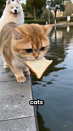 The Dog Scared The Cute Kittens Away 😂❤️