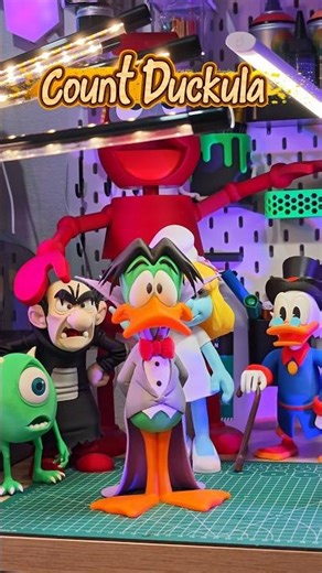 Count Duckula 3D print #elegoo #3dprinting