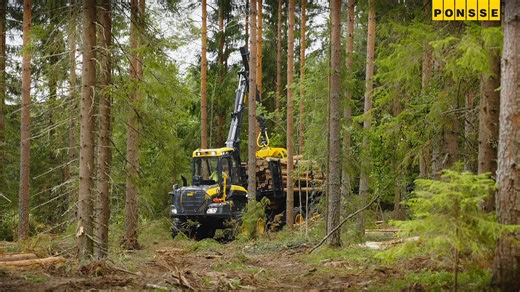 New Ponsse Elk - exceptional performance, extreme comfort. #ponsse #forwarder #newelk #elk #logging #forestry | Ponsse Oyj